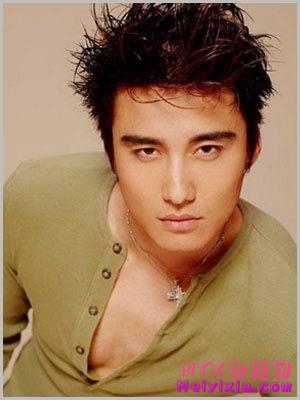演艺圈花瓶男人的男士发型