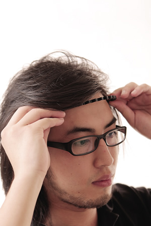 超酷的贝克汉姆长发发型