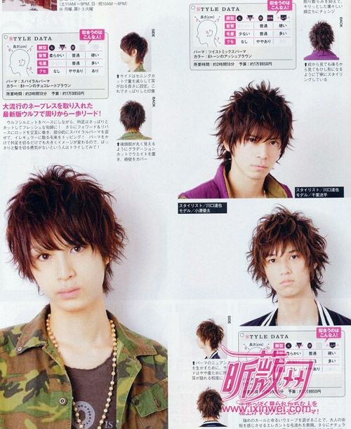 2010最IN的日系男生发型