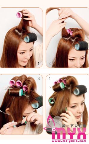 时尚又唯美的慵懒波浪卷发  自己动手DIY