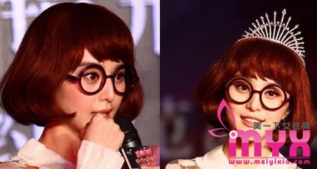 女明星最爱的短发新玩法 发饰来点缀