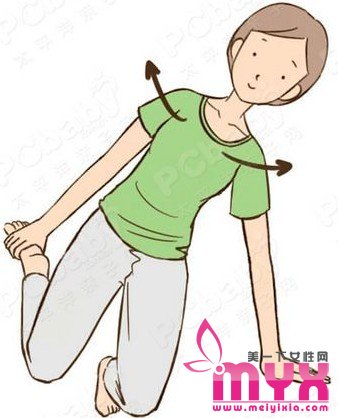 产后瘦身瑜伽4式，赶走小肚腩 恢复窈窕好身材