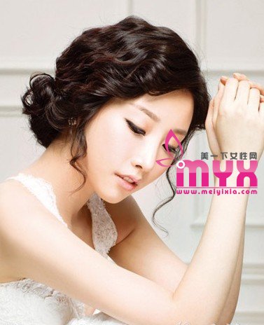 10款韩式新娘盘发 唯美又创意 打造最精致迷人美新娘