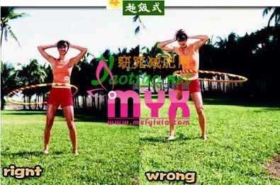分享呼啦圈减肥方法 蒂造曲线好身材