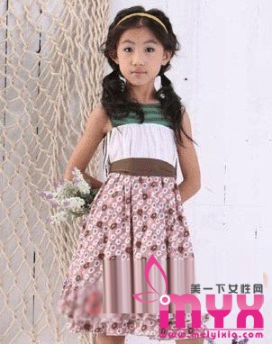 10款最好看的小女孩发型扎法（图片）