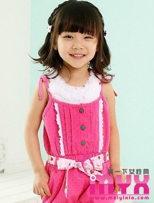 超可爱的baby发型绑法 萌至极点