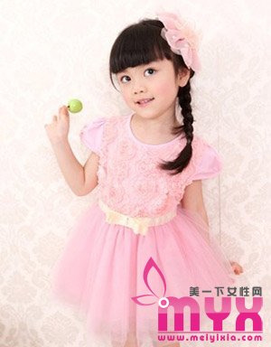 超可爱的baby发型绑法 萌至极点