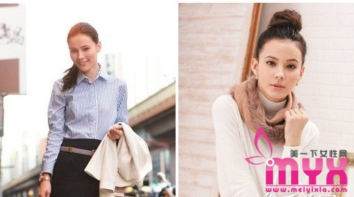 精美马尾+活力丸子头 简单显气质 熟女的最爱