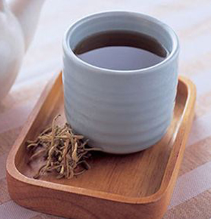 荷叶藕节茶 清心降火 夏季减肥首选