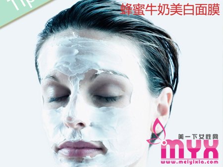 自制蜂蜜面膜 美白保湿还抗皱