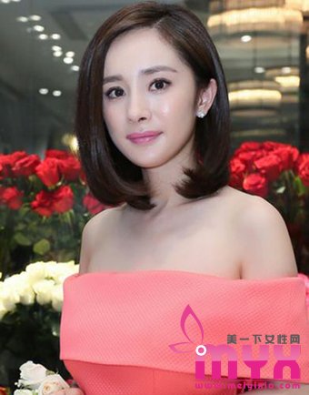 杨幂2015年短发发型图片