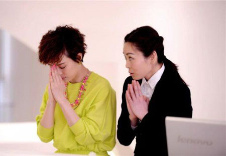 孙俪《辣妈正传》中的锡纸烫短发发型 帅呆了！