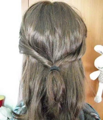 超级简单的九个步骤，比什么韩式编发好看多了