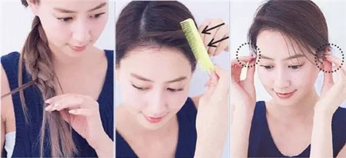 简简单单就可以很美，长直发就要这么扎才好看