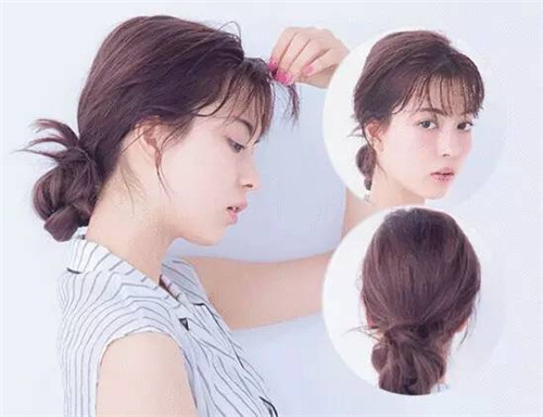简简单单就可以很美，长直发就要这么扎才好看
