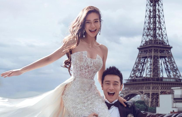 高颜值明星夫妻  精致婚礼只为与你白首