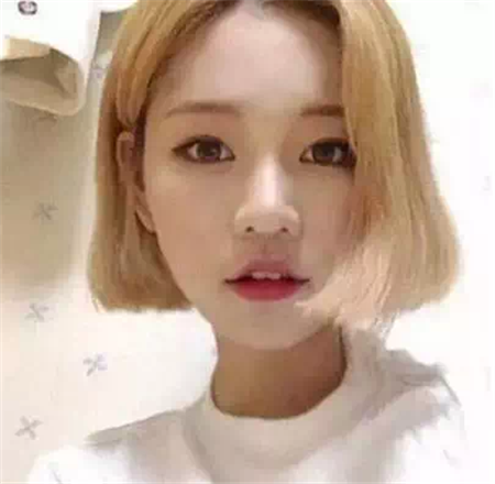 圆脸适合的短发发型，让你春夏秋冬都显瘦