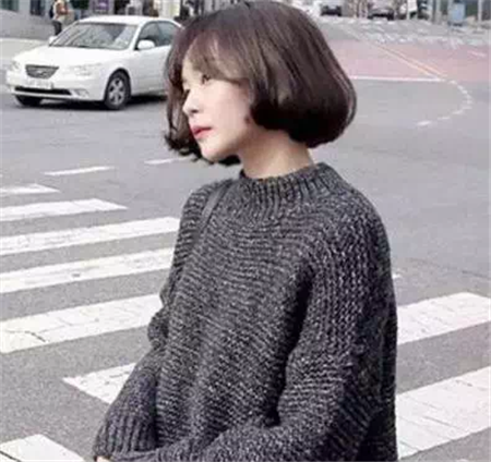 圆脸适合的短发发型，让你春夏秋冬都显瘦