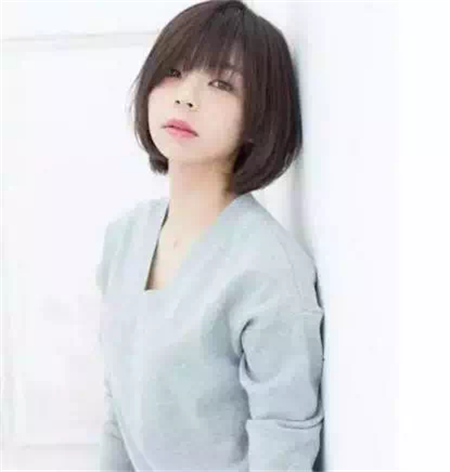 圆脸适合的短发发型，让你春夏秋冬都显瘦