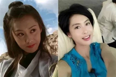 高圆圆也把头发剪了，这短发的火还必须继续升