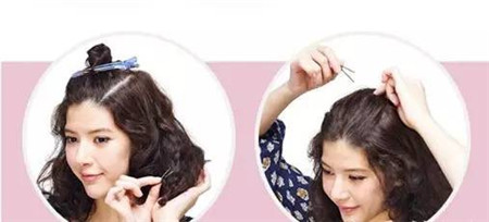 气质美女的必备发型，卷发浪漫妩媚展示完美气质