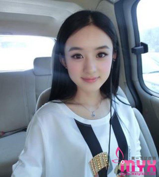 当家小花旦赵丽颖的各种发型,瞬间普通girl变大美女