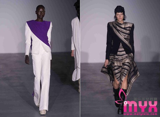 Gareth Pugh2017春夏伦敦时装周 暗黑与几何的碰撞