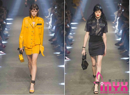 伦敦时装周Versus Versace2017春夏 青春的叛逆