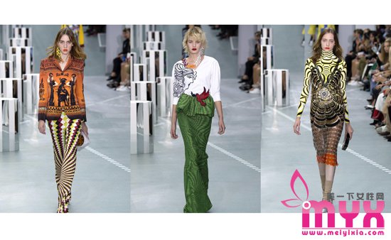 伦敦时装周Mary Katrantzou2017春夏 装饰主义的诠释