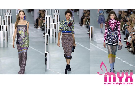 伦敦时装周Mary Katrantzou2017春夏 装饰主义的诠释