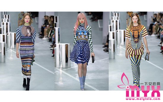 伦敦时装周Mary Katrantzou2017春夏 装饰主义的诠释