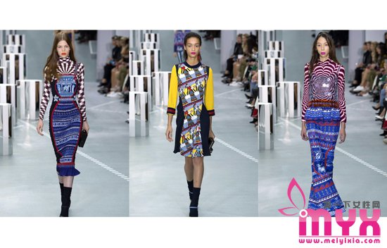 伦敦时装周Mary Katrantzou2017春夏 装饰主义的诠释