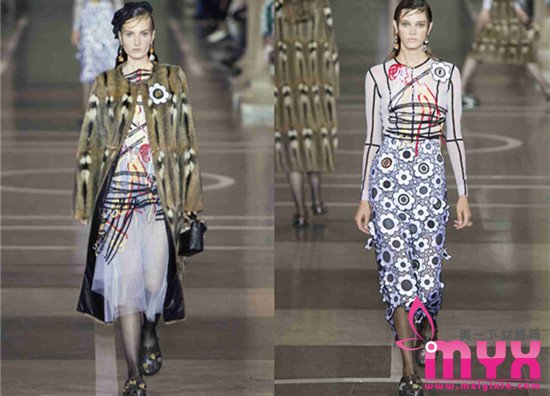 Christopher Kane2017春夏系列 印花的狂欢派对