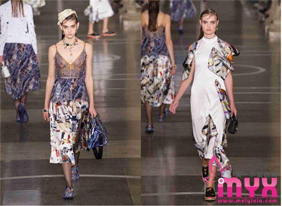 Christopher Kane2017春夏系列 印花的狂欢派对