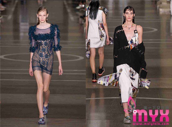Christopher Kane2017春夏系列 印花的狂欢派对