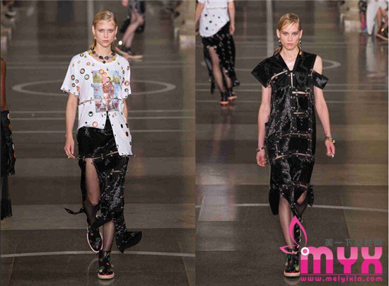 Christopher Kane2017春夏系列 印花的狂欢派对