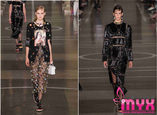Christopher Kane2017春夏系列 印花的狂欢派对