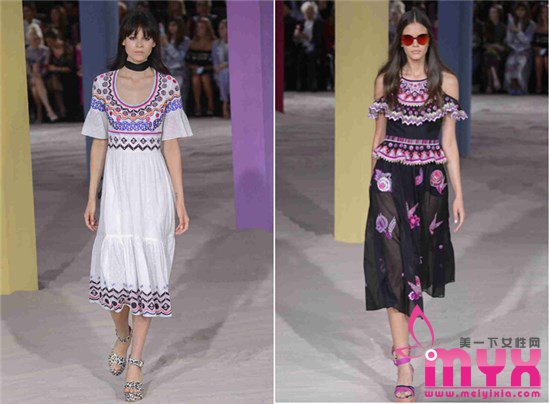 Temperley London2017春夏系列 波斯米亚夏日油彩