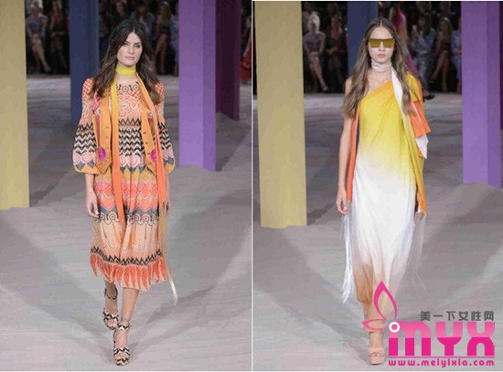Temperley London2017春夏系列 波斯米亚夏日油彩
