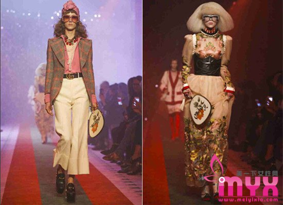 Gucci2017春夏米兰时装周大秀 最Gucci的迷幻
