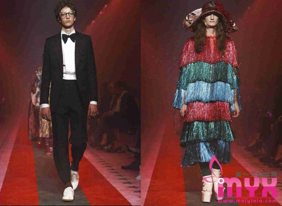 Gucci2017春夏米兰时装周大秀 最Gucci的迷幻