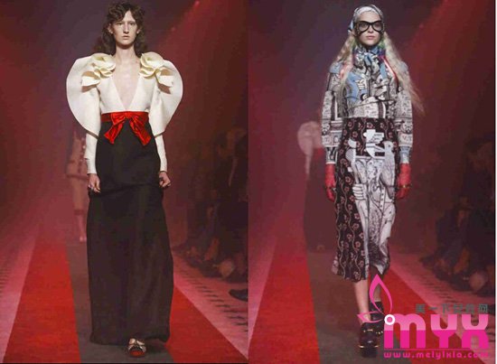 Gucci2017春夏米兰时装周大秀 最Gucci的迷幻