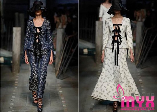Erdem2017春夏伦敦时装周大秀 复古情调的妩媚