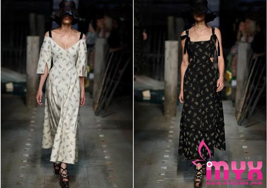 Erdem2017春夏伦敦时装周大秀 复古情调的妩媚