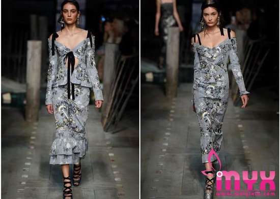 Erdem2017春夏伦敦时装周大秀 复古情调的妩媚