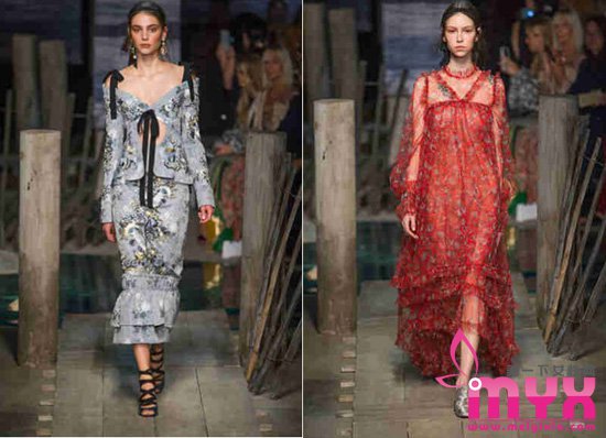 Erdem2017春夏伦敦时装周大秀 复古情调的妩媚