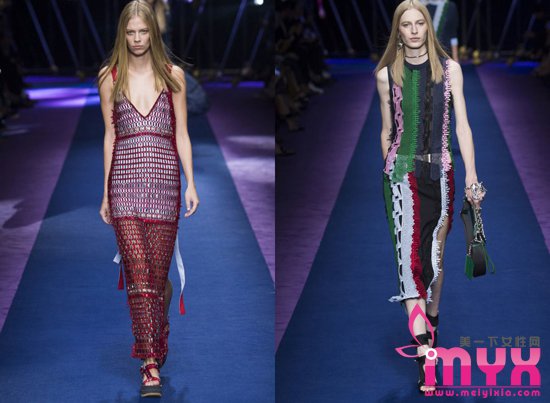 Versace2017春夏米兰时装周 低调而神秘的爆发力