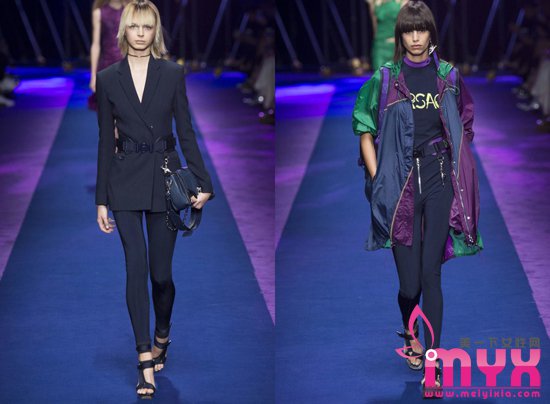 Versace2017春夏米兰时装周 低调而神秘的爆发力