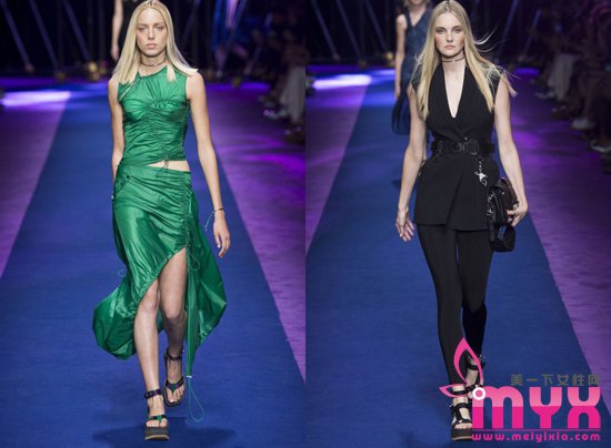 Versace2017春夏米兰时装周 低调而神秘的爆发力