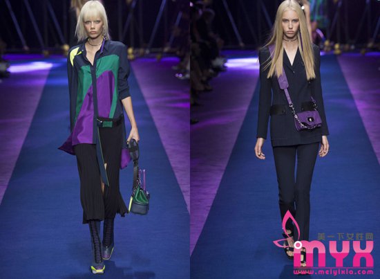 Versace2017春夏米兰时装周 低调而神秘的爆发力